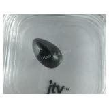 Pear Shaped Black Opal 1.79 ct