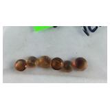 Lot of 6 Round Citrine 2.31 TCW