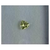 Gemstone, lemon quartz 0.57cts