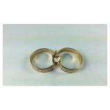 Costume Gold Plated Hoop Earrings