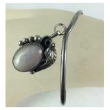 Sterling Silver  Cuff Bracelet with Southwestern