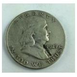 1949D  Franklin Half Dollar