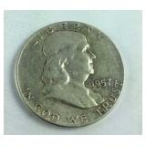 1957 Franklin Half Dollar