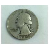 1939 Quarter Dollar