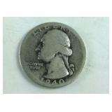 1940 Quarter Dollar