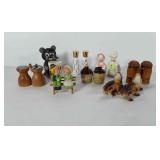 Salt and pepper shakers, includes geese,