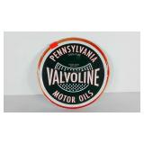 Advertising,  Valvoline Oil metal sign, 12",