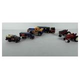 Toy trucks and tractors, includes Buddy L, Tonka,
