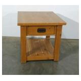 Single drawer end table. Some scuffs.
