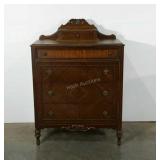 Depression era chest of drawers with top dresser
