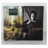 John Denver and Niel Diamond disc sets, both sets