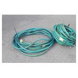 2 garden hoses