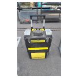 Stanley mobile work center tool box on wheels