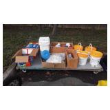 Pool chemicals test strips shock, alkaline