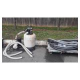 Haywood full filter pump and replacement hoses