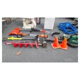 Outdoor Equipment lawn to include electric Ryobi