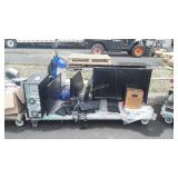 TV and computer monitors, speaker, vacuum