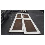 Double screen door