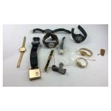 Assorted wrist watches, Casio, Timex, Mickey etc