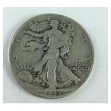 1943 walking liberty half dollars