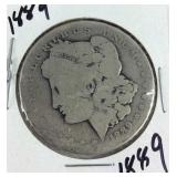 1889 Morgan Dollar