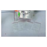 200 2x3 plastic jewelry bags