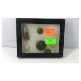 Displays with relics