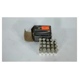 Box of mixed hollow point ammo, six 357 rounds