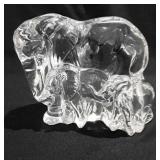 Lenox, fine crystal elephant figure made in