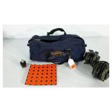 AWP bag, pair of sound suppression headsets,