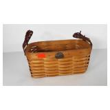 Peterborough Basket Co. Basket with braided