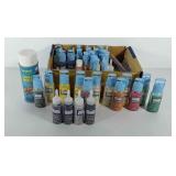 Crafting supplies, includes gallery glass paint