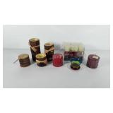 Candle group, includes four votive candle