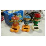 Group lot: Avon bottles, thermometer,  shredder