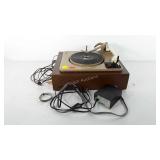 Garrard Turntable, powers up