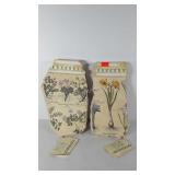 Handmade fresco reproduction pieces, both are