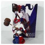 DC comics, super-villians Harley Quinn bust with