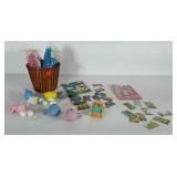 Vintage Easter lot: Pendelfin "Twins" bunnies in