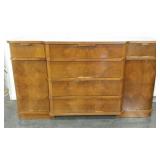 Dining room buffet. Nice curved deco style, ready