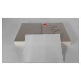 Labels, two packs of 250 2"x1" labels