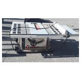 Skill saw 10-inch table saw, non-tested, code 36