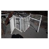 Metal safety gate