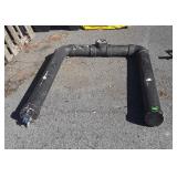 Black OVC pipe with water faucet