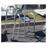 Adult potty chair and assist Walker