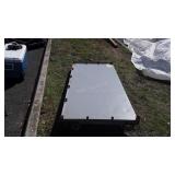 Metal Warehouse Platform Cart, 32x66"