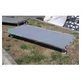 Metal Warehouse Platform Cart, 32x66"