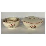 Sears & Roebuck oven proof "Cat Tail" covered