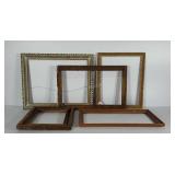 Collection of frames. Sizes range from 16x19 to