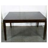 Dining table, 42 x 54, damage as shown,SELLER