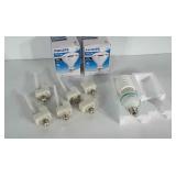 Light bulb lot: two 250 watt heat bulbs, a 70